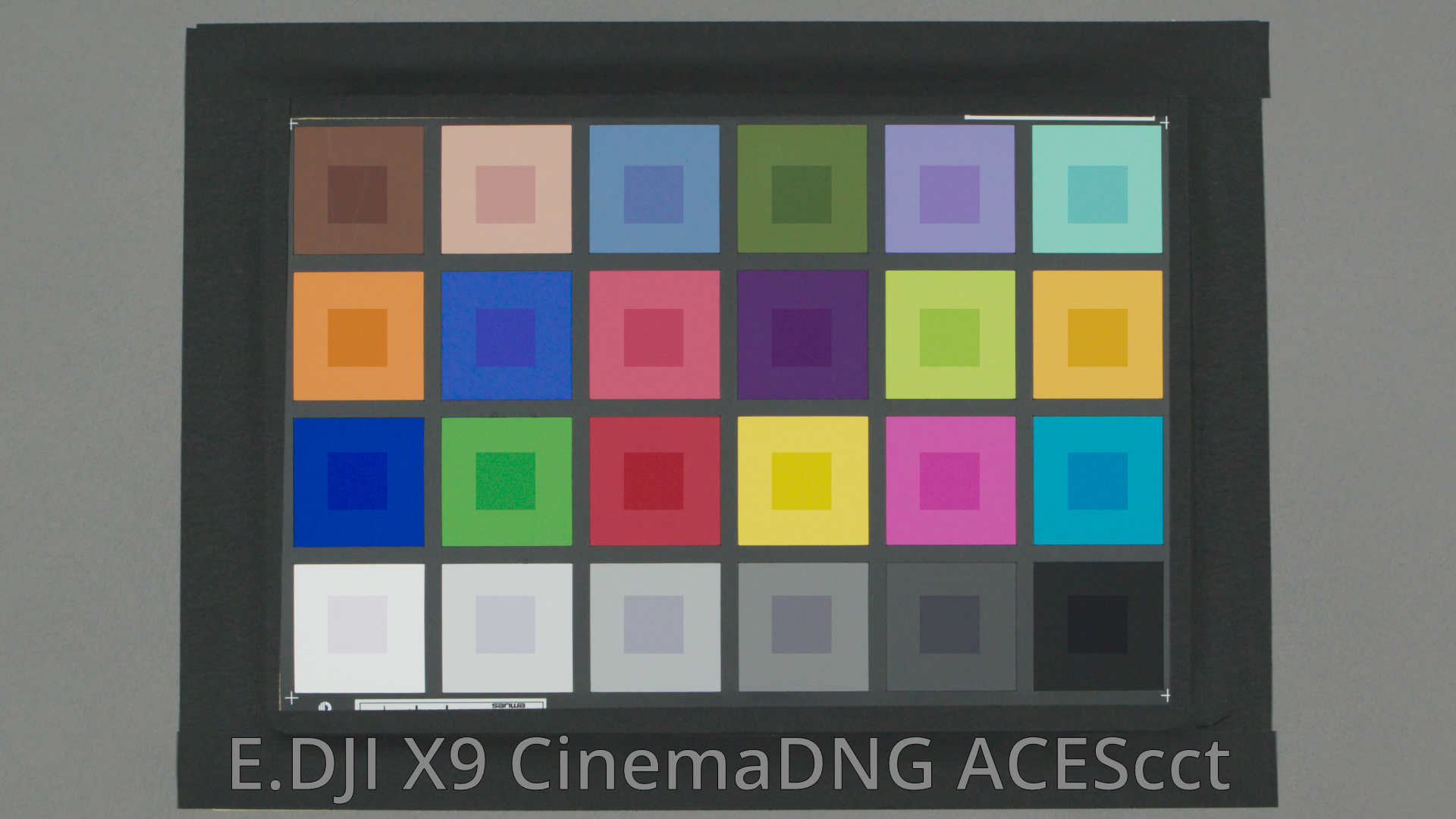DJI X9 CinemaDNGをResolveで現像&IDT適用